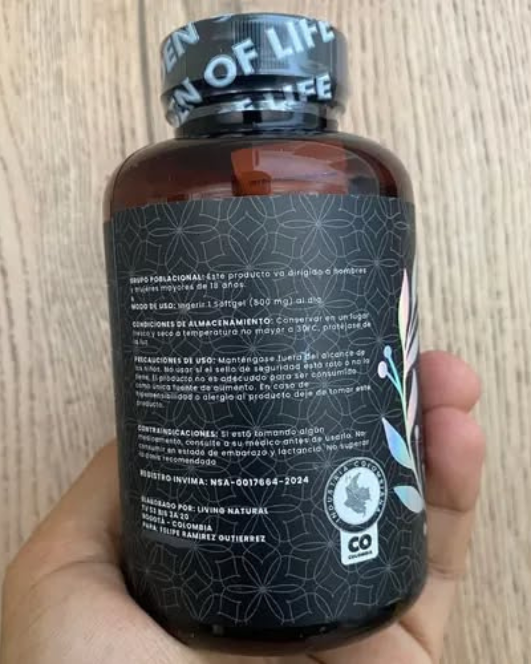 MACA NEGRA GARDEN OF LIFE