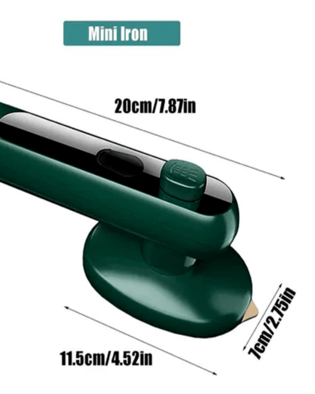 MINI PLANCHA A VAPOR