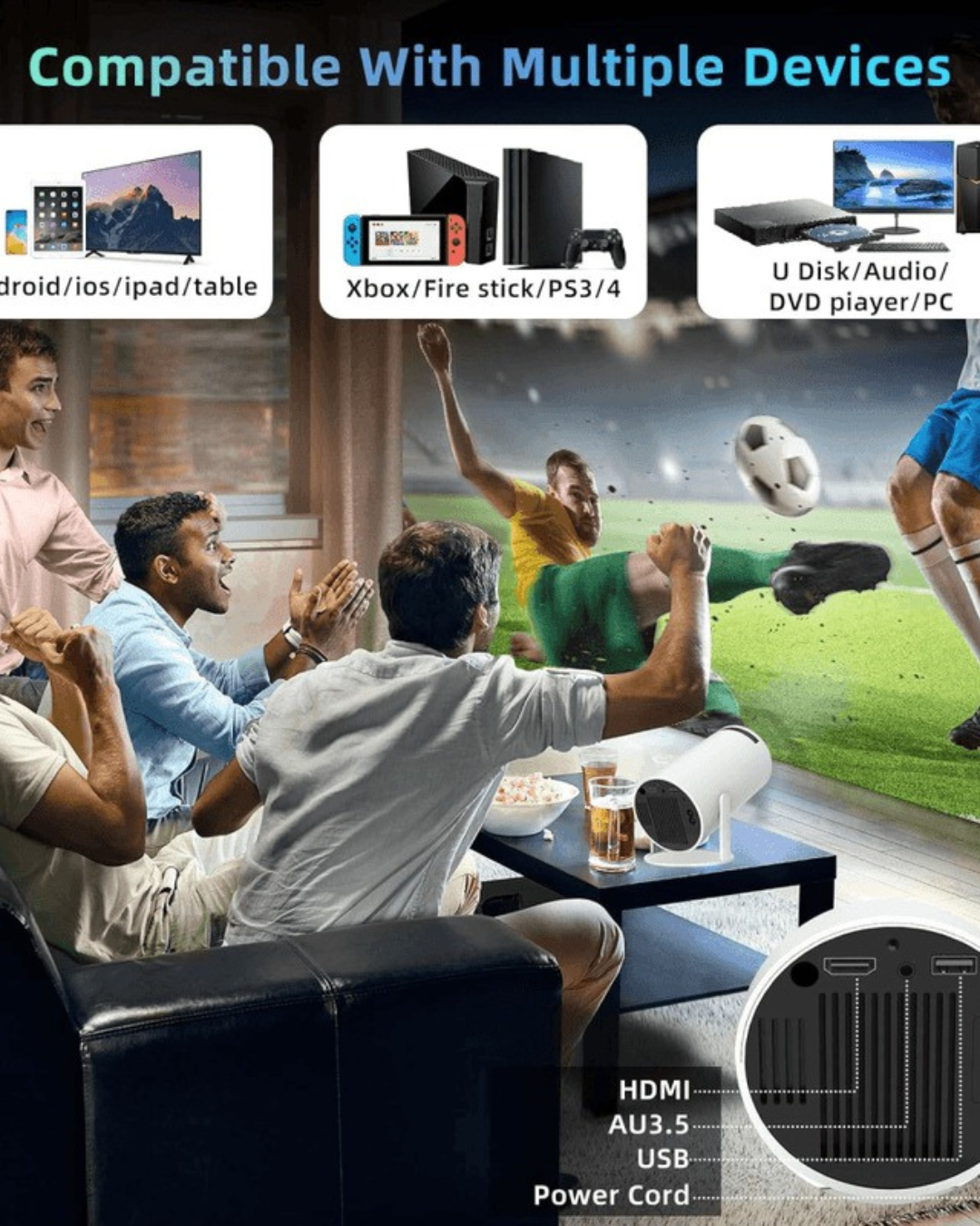 Proyector Cine Max Hy300