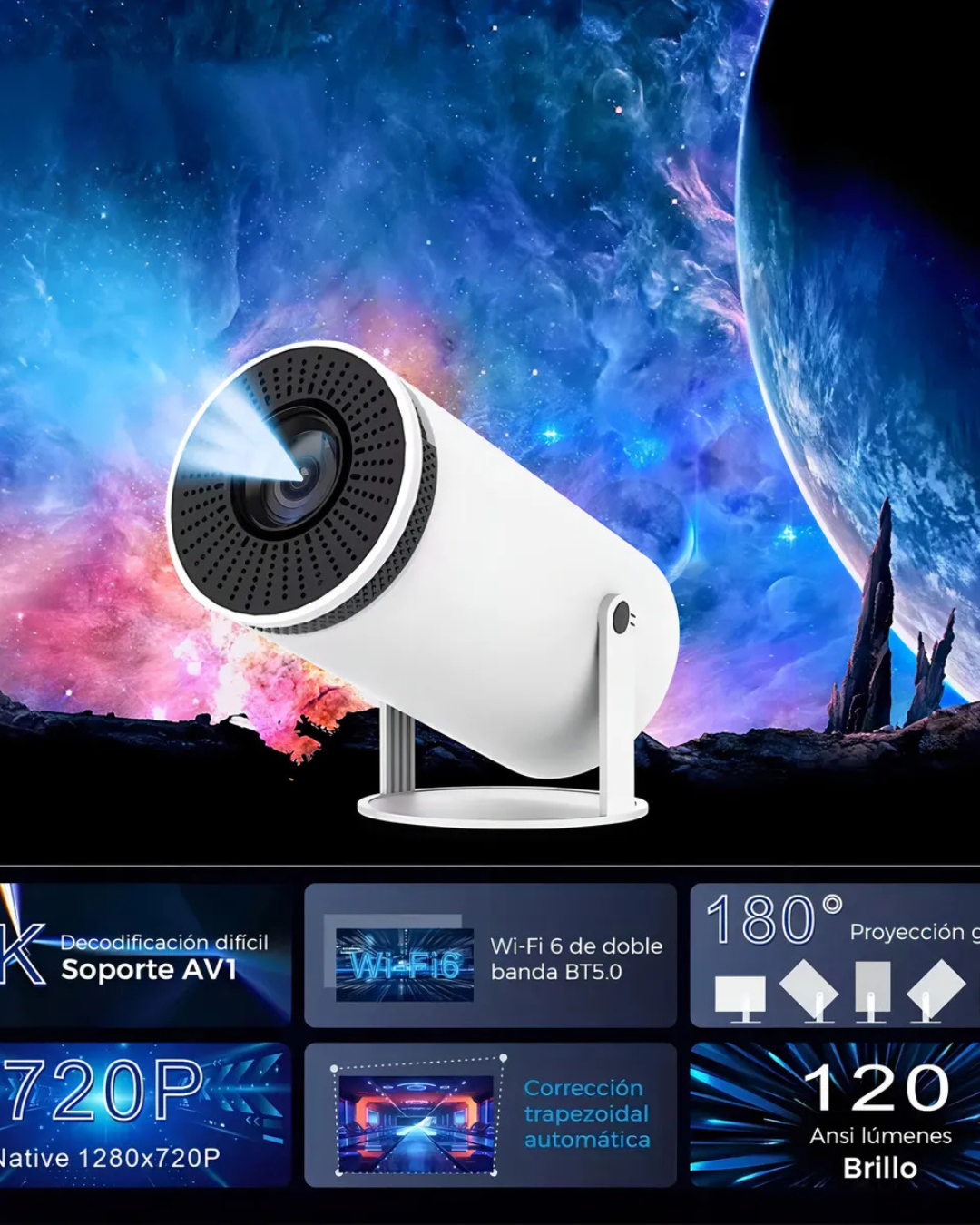 Proyector Cine Max Hy300