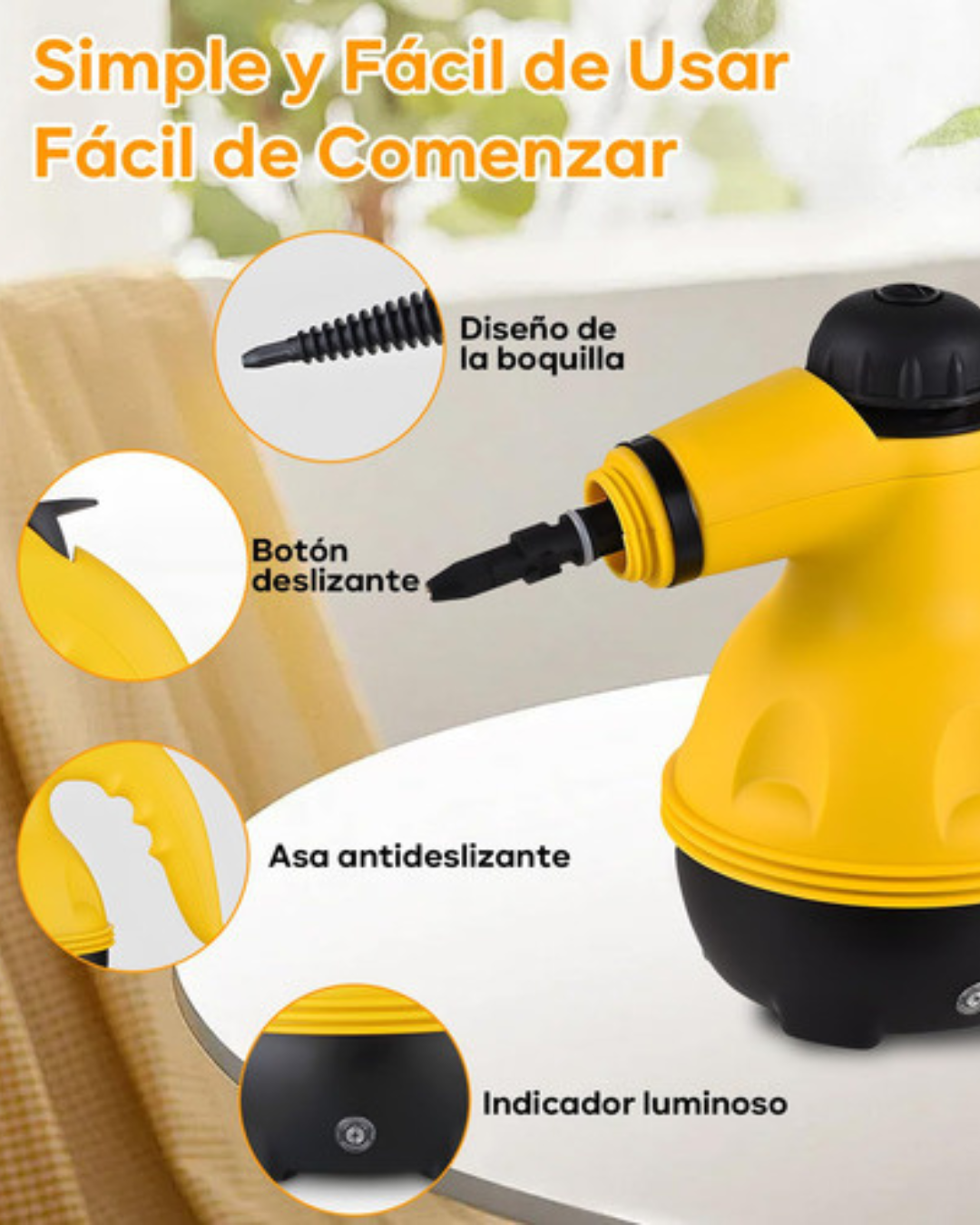 LIMPIADOR A VAPOR MULTIUSO